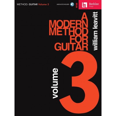 A MODERN METHOD FOR GUITAR - VOLUME 3