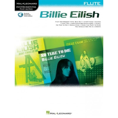 HAL LEONARD BILLIE EILISH FOR FLUTE - FLUTE TRAVERSIERE