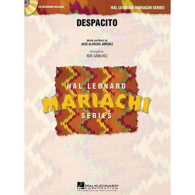 HAL LEONARD JIMENEZ JOSE ALFREDO - DESPACITO + CD - MARIACHI