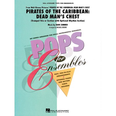 POPS FOR ENSEMBLES - PIRATES OF THE CARIBBEAN (DEAD MAN'S CHEST) - TRIO DE TROMPETTES 