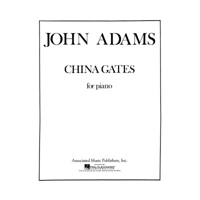 ADAMS JOHN - CHINA GATE - PIANO