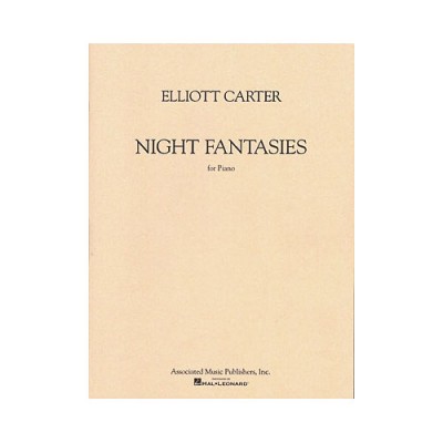 CARTER ELLIOTT - NIGHT FANTAISIES - PIANO
