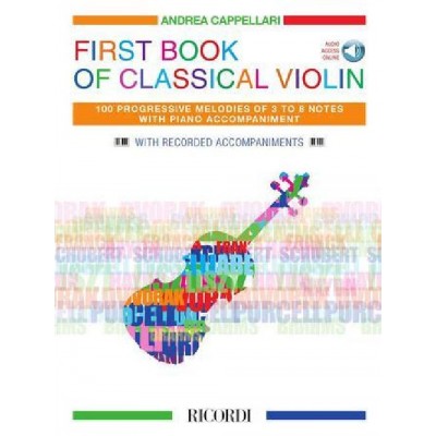 FIRST BOOK OF CLASSICAL VIOLIN - VIOLON ET PIANO