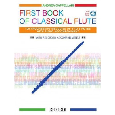 FIRST BOOK OF CLASSICAL FLUTE - FLUTE TRAVERSIERE ET PIANO