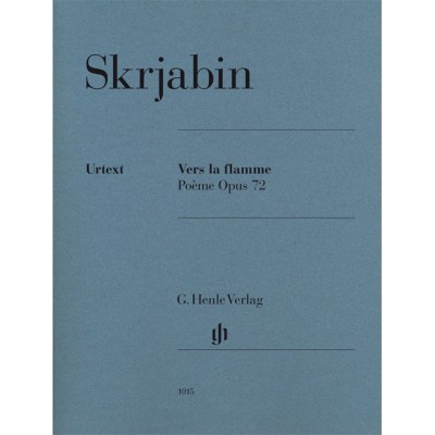 SCRIABINE A.N. - VERS LA FLAMME OP.72 - PIANO 