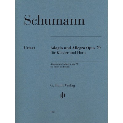 HENLE VERLAG Schumann R. - Adagio & Allegro - Cor et Piano