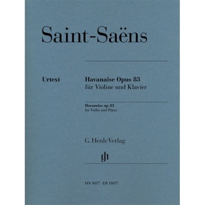 EDITION BREITKOPF SAINT-SAENS C. - HAVANAISE IN E MAJOR OP.83 - VIOLON & PIANO