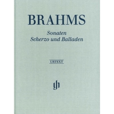 JOHANNES BRAHMS - SONATAS, SCHERZO AND BALLADS PB