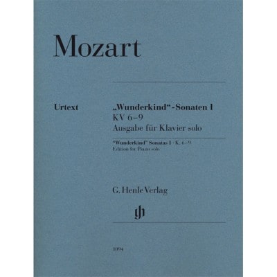  Mozart W.a. - Wunderkind-sonatas Vol. I K. 6-9 - Piano