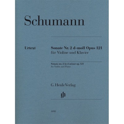 HENLE VERLAG Schumann R. - Sonate N°2 D-moll Op.121 - Violon et Piano