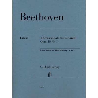 LUDWIG VAN BEETHOVEN - PIANO SONATA NO. 5 IN C MINOR OP. 10,1 - PIANO