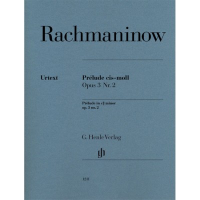 RACHMANINOV S. - PRELUDE cis-moll OP.3 N°2