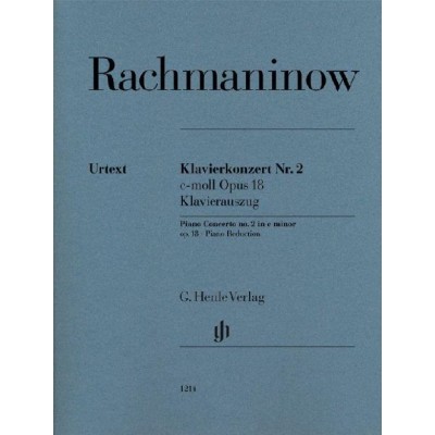 SERGEJ RACHMANINOW - CONCERTO NO. 2 IN C MINOR OP. 18 - 4-HAND PIANO