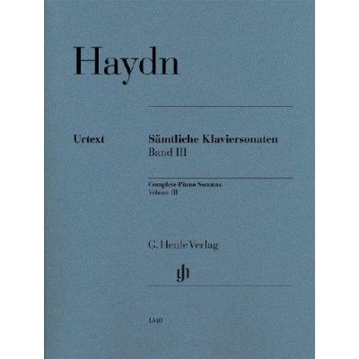 JOSEPH HAYDN - COMPLETE PIANO SONATAS VOLUME III PB. - PIANO