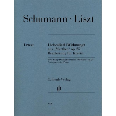 ROBERT SCHUMANN - LIEBESLIED (WIDMUNG) - PIANO
