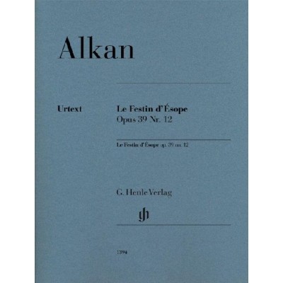 CHARLES VALENTIN ALKAN - LE FESTIN D'ESOPE OP. 39 NO. 12 - PIANO