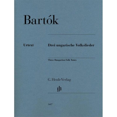 HENLE VERLAG THREE HUNGARIAN FOLK TUNES
