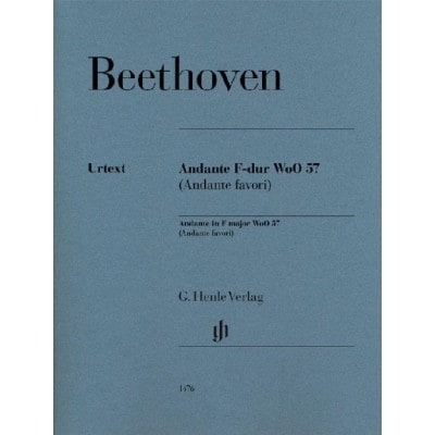 LUDWIG VAN BEETHOVEN - ANDANTE IN F MAJOR WOO 57 (ANDANTE FAVORI) - PIANO