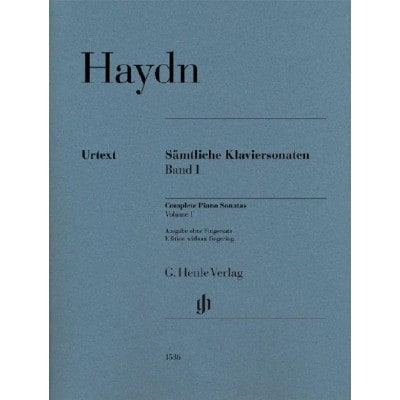 JOSEPH HAYDN - COMPLETE PIANO SONATAS VOLUME I W/O FG PB.