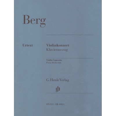 BERG ALBAN - VIOLINKONZERT - VIOLIN, PIANO