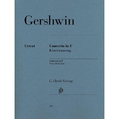 GEORGE GERSHWIN - CONCERTO IN F FOR PIANO AND ORCHESTRA - PIANO 4 MAINS