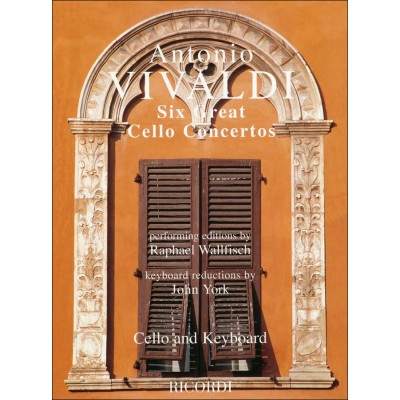  Vivaldi - Six Great Cello Concertos - Violoncelle Et Piano