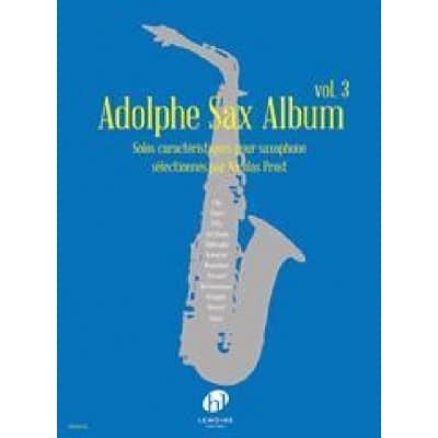 ADOLPHE SAX - ADOLPHE SAX ALBUM VOL.3 - SAXOPHONE