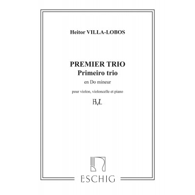  Villa-lobos - Trio N 1 - Violon, Violoncelle Et Piano
