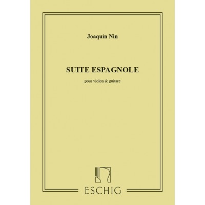  Nin - Suite Espagnole - Violon Et Guitare