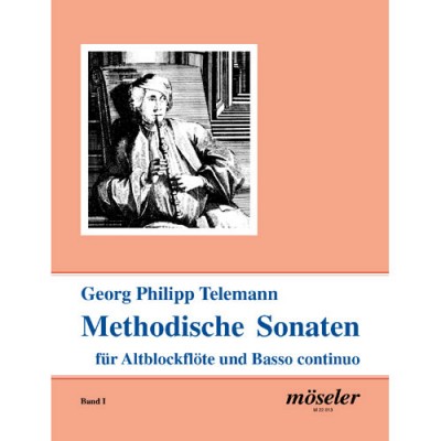  Telemann G. Ph. - Methodische Sonaten Vol. 1 - Flb Et Bc 