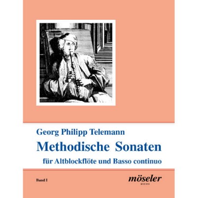 MOSELER Telemann G. PH. - Methodische Sonaten Vol. 1 - FLB et BC