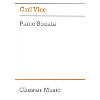 VINE CARL - PIANO SONATA 