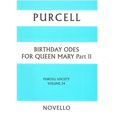 PURCELL HENRY - THE WORKS OF HENRY PURCELL - VOICE