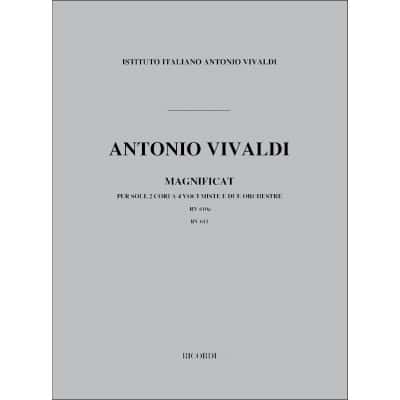 VIVALDI A. - MAGNIFICAT RV 610A - 611 - CONDUCTEUR