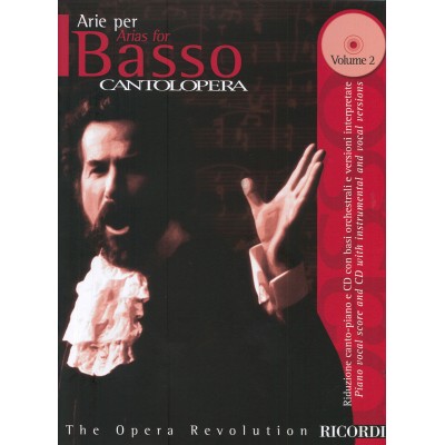 CANTOLOPERA: ARIE PER BASSO, VOL. 2 + CD - CHANT ET PIANO