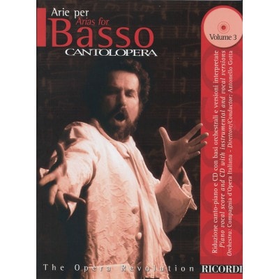  Cantolopera: Arie Per Basso + Cd - Vol. 3