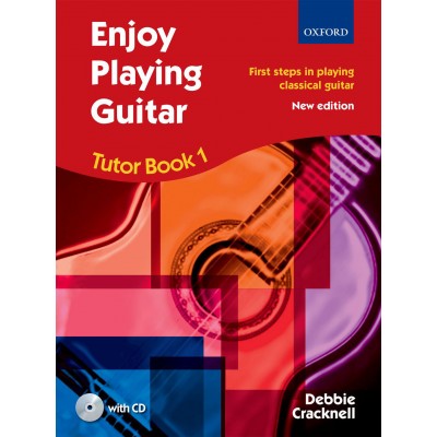 CRACKNELL DEBBIE - ENJOY PLAYING THE GUITAR BOOK 1 NEW EDITION + CD - GUITARE