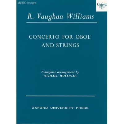 OXFORD UNIVERSITY PRESS VAUGHAN WILLIAMS R. - CONCERTO FOR OBOE AND STRINGS - REDUCTION PIANO 