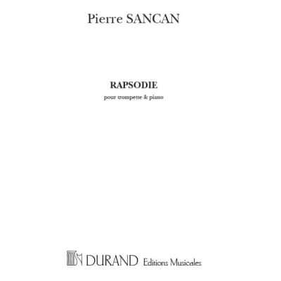  Sancan - Rhapsodie - Trompette Et Piano