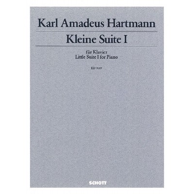 HARTMANN KARL AMADEUS - LITTLE SUITE I - PIANO