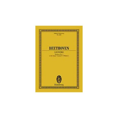 BEETHOVEN L. (VAN) - LEONORE OUVERTURE N°1 - CONDUCTEUR