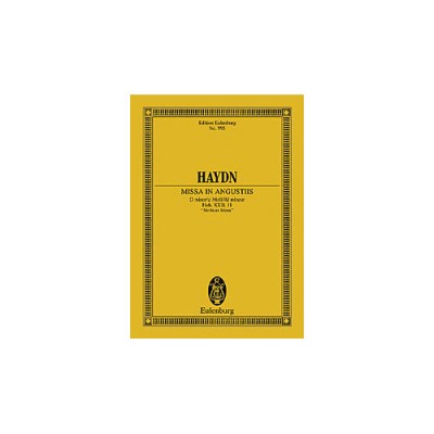 EULENBURG Haydn Joseph - Missa In Angustiis D Minor Hob. Xxii:11
