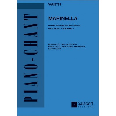SCOTTO - MARINELLA - CHANT ET PIANO