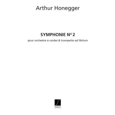 HONEGGER A. - SYMPHONIE N. 2 - CONDUCTEUR