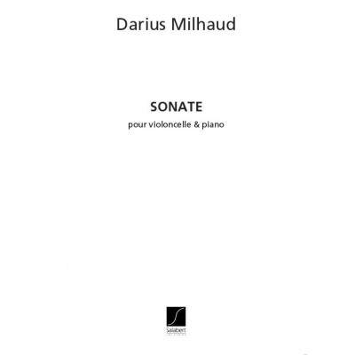 MILHAUD D. - SONATE OP 377 - VIOLONCELLE ET PIANO