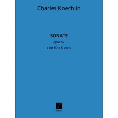  Koechlin - Sonate Op.52 - Flute Et Piano