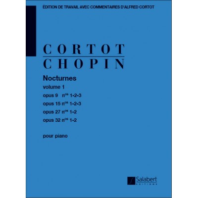 SALABERT CHOPIN F. - NOCTURNES - 1ER VOLUME - PIANO