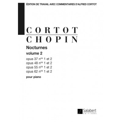  Chopin F. - Nocturnes, Op. 37-48-55-62 - 2e Volume - Piano