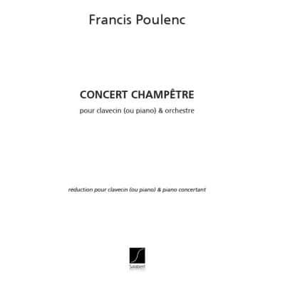  Poulenc F. - Concert Champetre - 2 Pianos