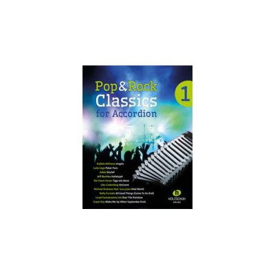  Pop Rock Classics For Accordion Vol.1